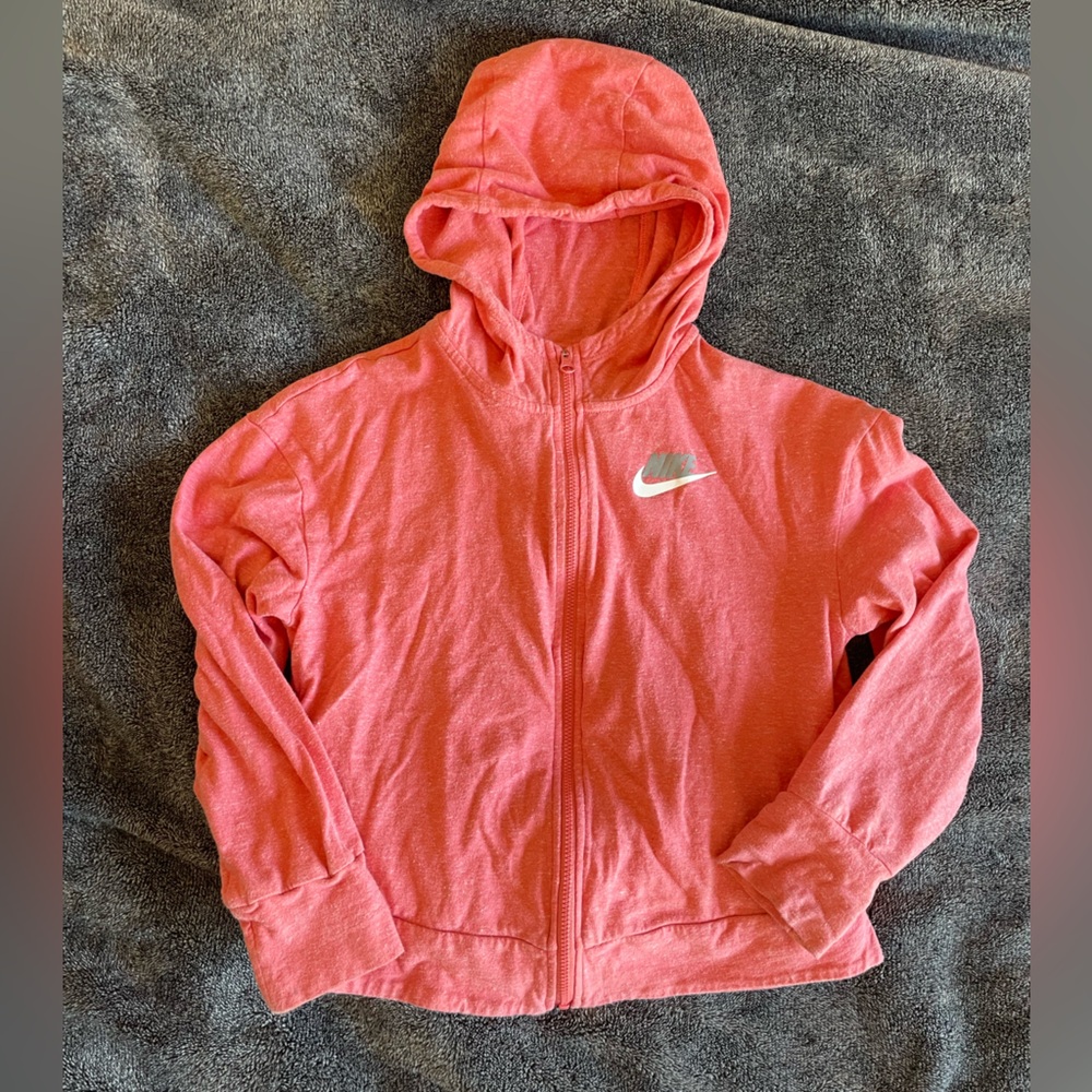 Nike Pink Full-Zip Hoodie